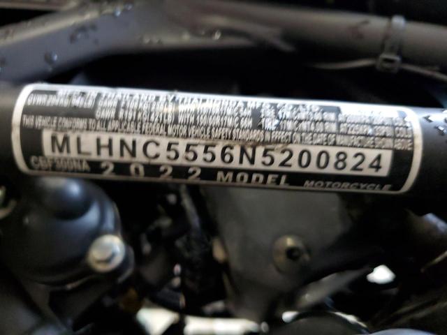 MLHNC5556N5200824 - 2022 HONDA CBF300 NA BLUE photo 10