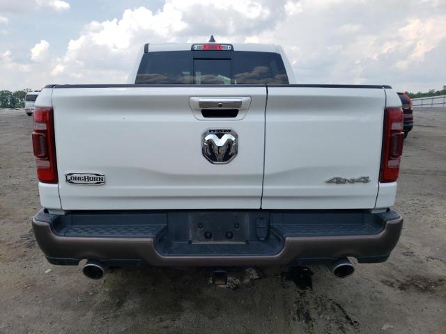 1C6SRFKT0LN344712 - 2020 RAM 1500 LONGHORN WHITE photo 6