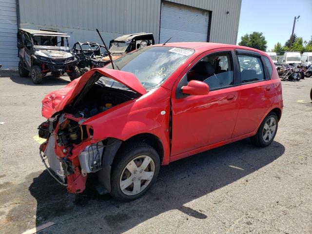 KL1TD66638B076996 - 2008 CHEVROLET AVEO BASE RED photo 1