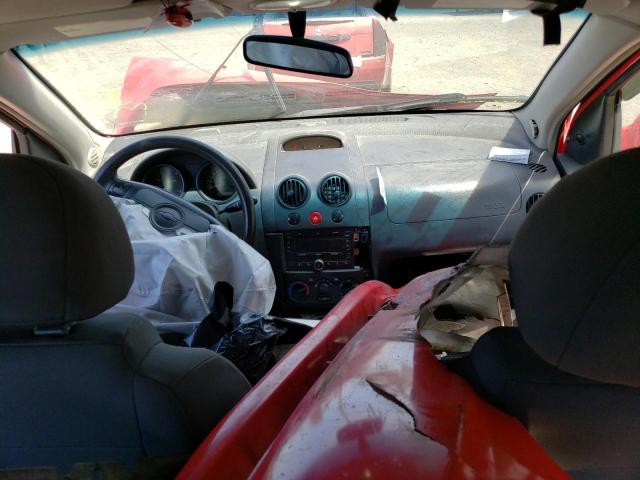 KL1TD66638B076996 - 2008 CHEVROLET AVEO BASE RED photo 8