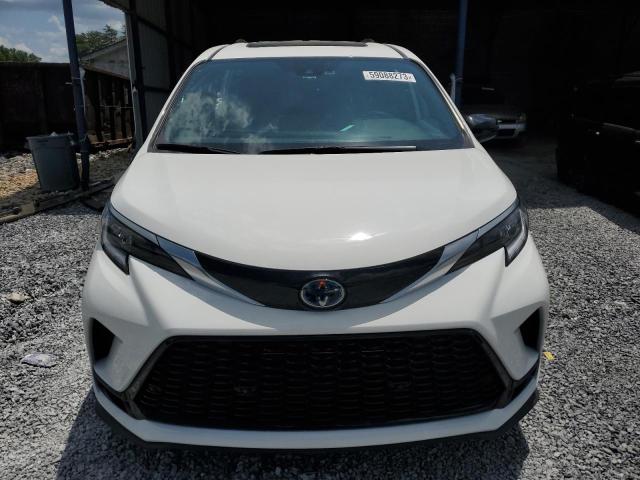 5TDXRKEC3NS100472 - 2022 TOYOTA SIENNA XSE WHITE photo 5