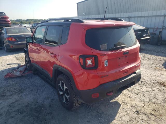 ZACNJBC10KPJ95434 - 2019 JEEP RENEGADE TRAILHAWK RED photo 3