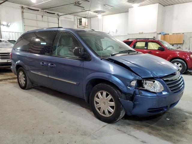 2A4GP54L67R272669 - 2007 CHRYSLER TOWN & COU TOURING Mavi foto 4