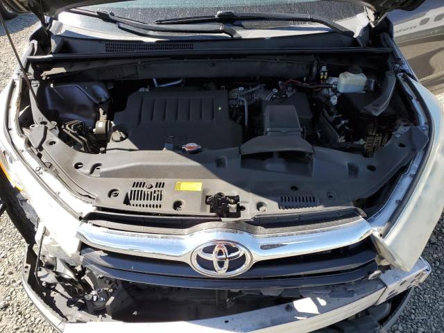 5TDJKRFH8FS219746 - 2015 TOYOTA HIGHLANDER XLE GRAY photo 12
