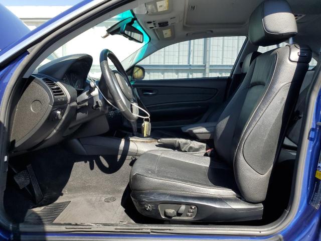 WBAUP7C56CVP23403 - 2012 BMW 128 I BLUE photo 7