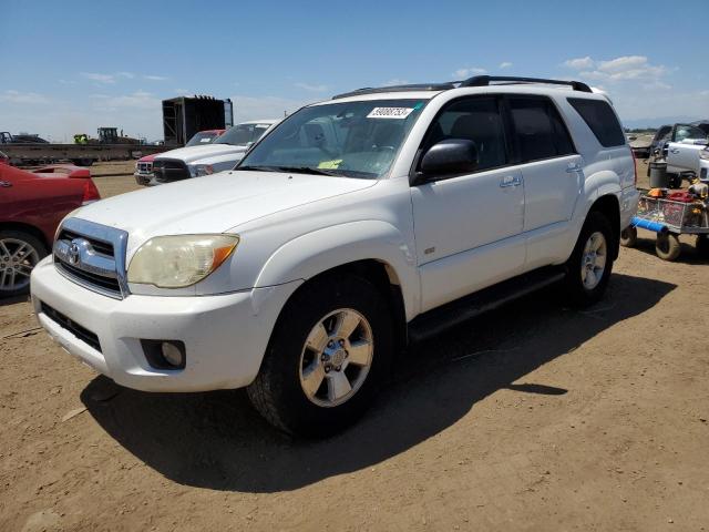 JTEZU14R878073361 - 2007 TOYOTA 4RUNNER SR5 WHITE photo 1