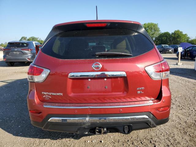 5N1AR2MM9FC600568 - 2015 NISSAN PATHFINDER S RED photo 6