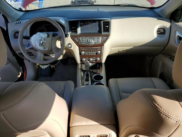 5N1AR2MM9FC600568 - 2015 NISSAN PATHFINDER S RED photo 8