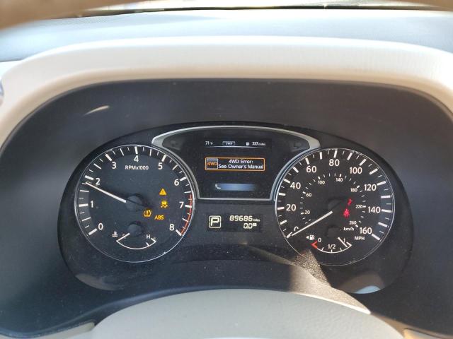 5N1AR2MM9FC600568 - 2015 NISSAN PATHFINDER S RED photo 9