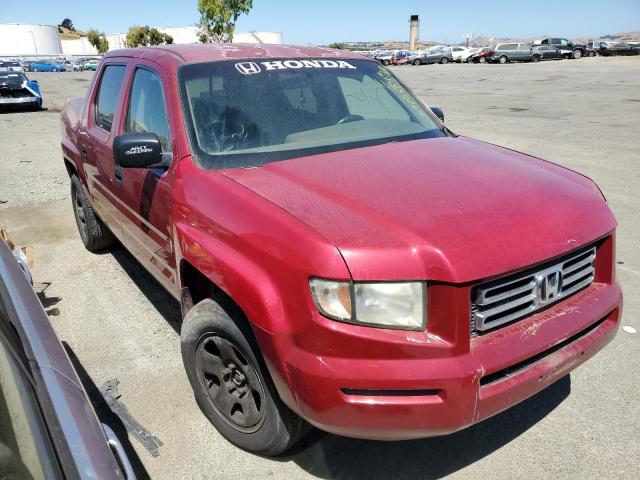 2HJYK16286H552955 - 2006 HONDA RIDGELINE RT RED photo 4