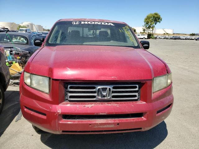 2HJYK16286H552955 - 2006 HONDA RIDGELINE RT RED photo 5