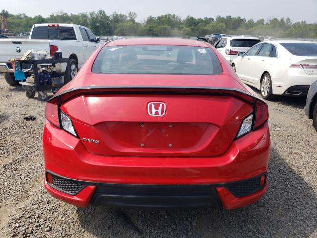 2HGFC4B56GH300070 - 2016 HONDA CIVIC LX RED photo 6
