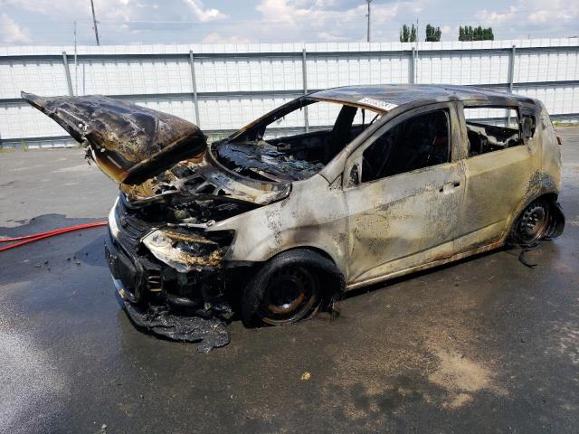 1G1JG6SB7L4135614 - 2020 CHEVROLET SONIC BURN photo 1