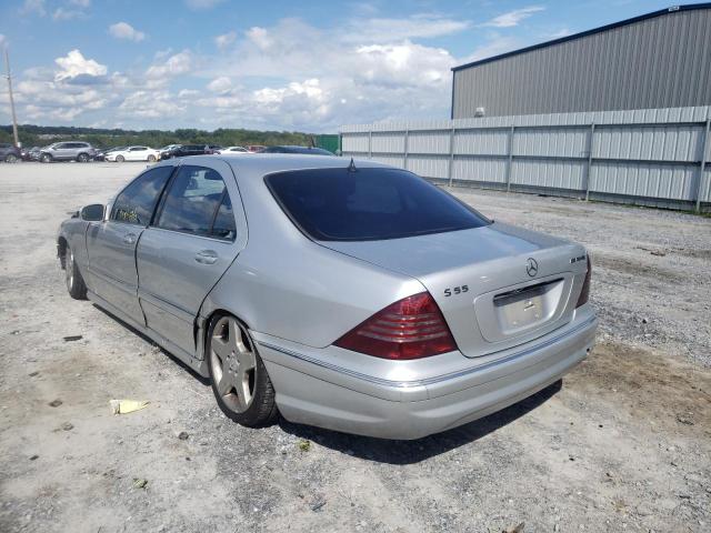 WDBNG70J13A356828 - 2003 MERCEDES-BENZ S 430 SILVER photo 3