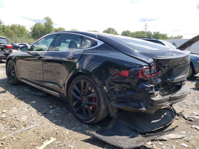 5YJSA1E43JF283844 - 2018 TESLA MODEL S Սև լուսանկար 2
