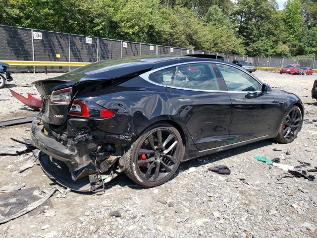 5YJSA1E43JF283844 - 2018 TESLA MODEL S Սև լուսանկար 3