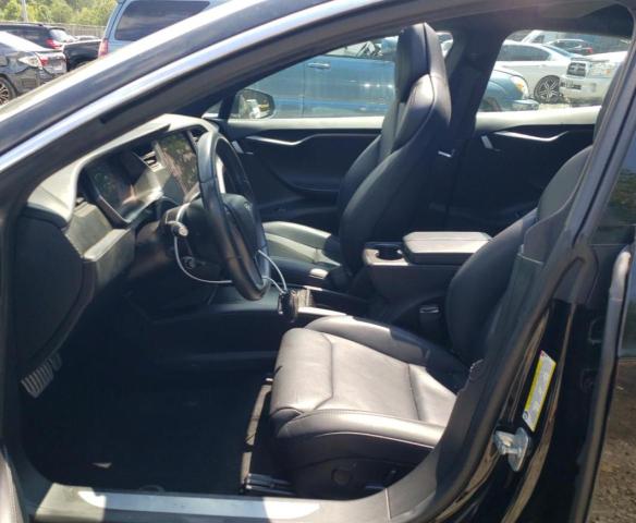 5YJSA1E43JF283844 - 2018 TESLA MODEL S Սև լուսանկար 7