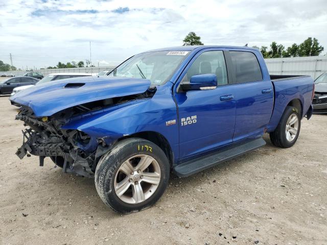 1C6RR6MT2GS164554 - 2016 RAM 1500 SPORT BLUE photo 1