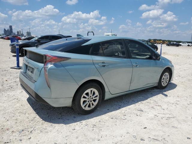 JTDKBRFU3G3501863 - 2016 TOYOTA PRIUS TURQUOISE photo 3