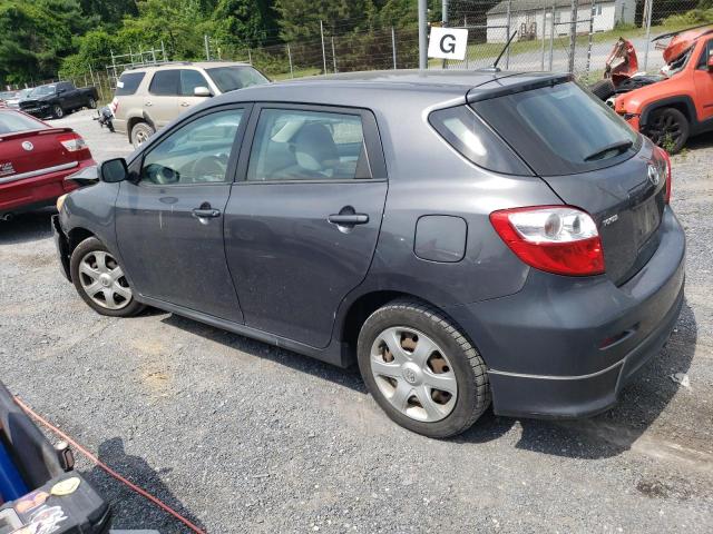 2T1LE40E19C011724 - 2009 TOYOTA COROLLA MA S GRAY photo 2