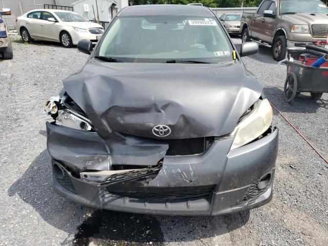 2T1LE40E19C011724 - 2009 TOYOTA COROLLA MA S GRAY photo 5