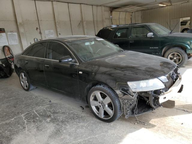 WAUDH74F58N122687 - 2008 AUDI A6 3.2 QUATTRO BLACK photo 4