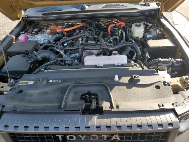 JTEABFAJXRK000707 - 2024 TOYOTA LAND CRUIS BASE YELLOW photo 12