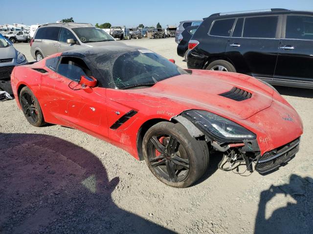 1G1YF2D72G5124071 - 2016 CHEVROLET CORVETTE STINGRAY 3LT RED photo 4