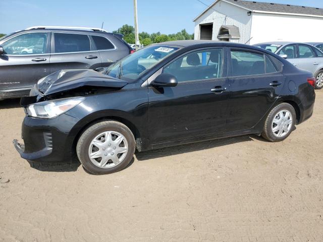 3KPA24AB1JE062988 - 2018 KIA RIO LX BLACK photo 1