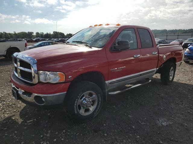 3D7KS28C15G729422 - 2005 DODGE RAM 2500 ST RED photo 1