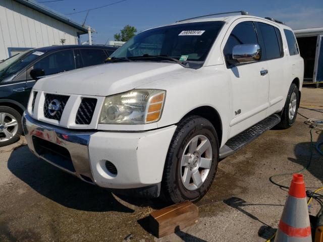 5N1AA08A75N737474 - 2005 NISSAN ARMADA SE WHITE photo 1