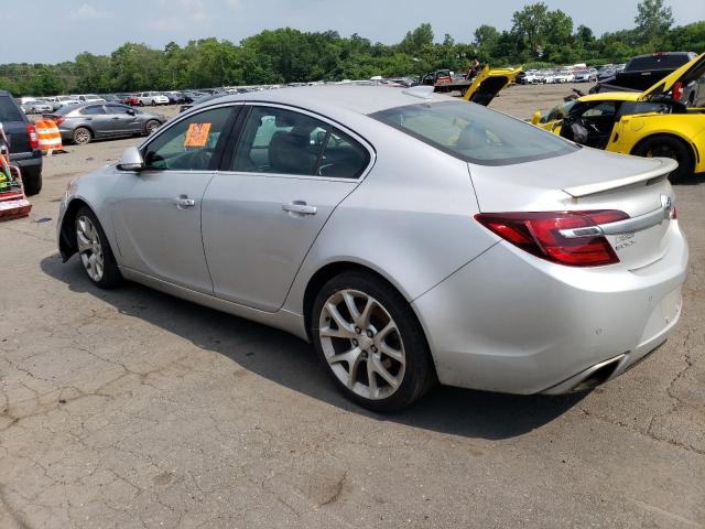 2G4GV5GX7G9108174 - 2016 BUICK REGAL GS SILVER photo 2