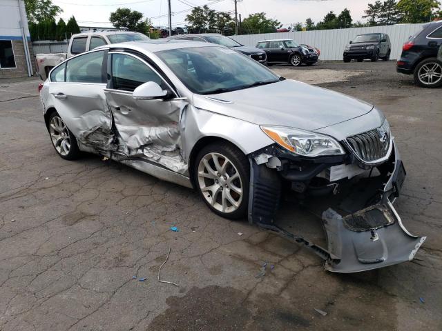 2G4GV5GX7G9108174 - 2016 BUICK REGAL GS SILVER photo 4