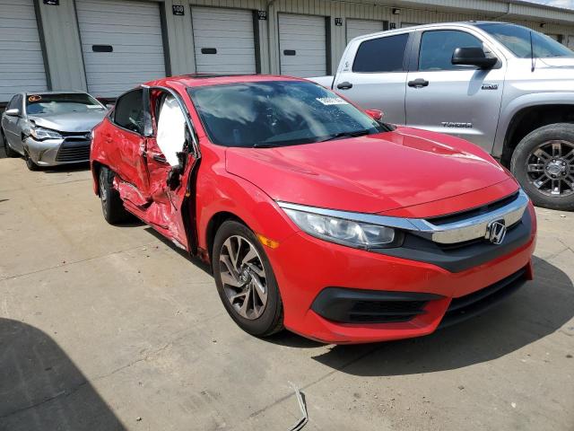 2HGFC2F72GH575743 - 2016 HONDA CIVIC EX RED photo 4