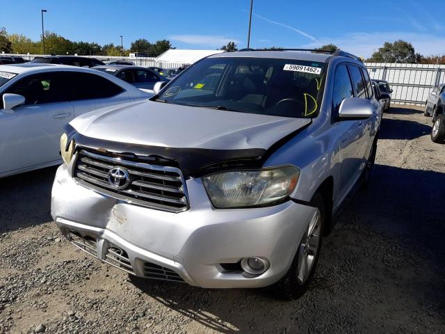 JTEDS43A182042051 - 2008 TOYOTA HIGHLANDER SPORT SILVER photo 2