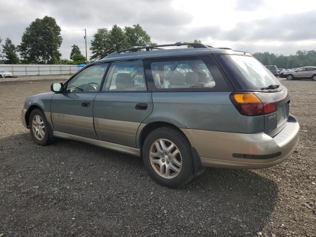 4S3BH675617641524 - 2001 SUBARU LEGACY OUTBACK AWP 青色 照片 2