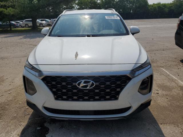 5NMS33AD8KH025380 - 2019 HYUNDAI SANTA FE SEL WHITE photo 5