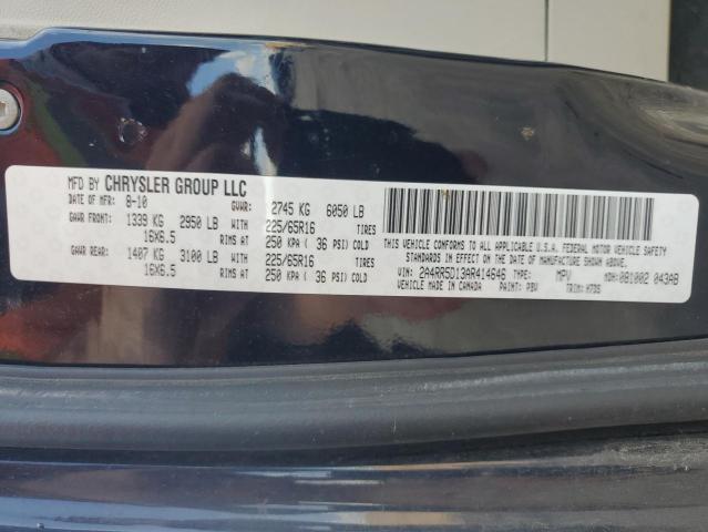 2A4RR5D13AR414646 - 2010 CHRYSLER TOWN & COU TOURING BLUE photo 13