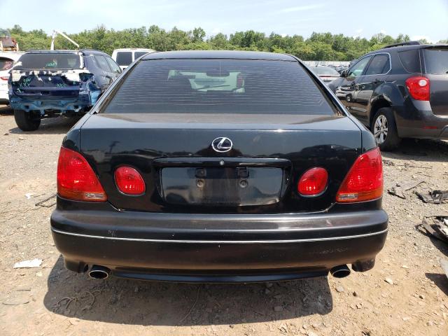 JT8BL69S010001513 - 2001 LEXUS GS 430 BLACK photo 6