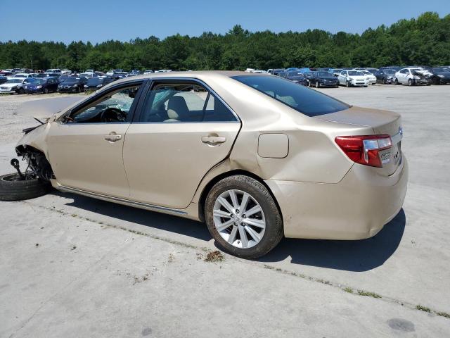 4T1BF1FK0CU048435 - 2012 TOYOTA CAMRY BASE GOLD photo 2