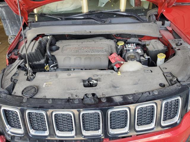 3C4NJDCB1MT581444 - 2021 JEEP COMPASS LIMITED 红色 照片 12