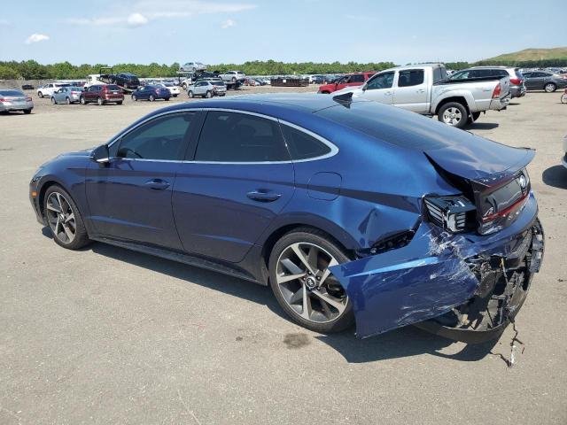 5NPEJ4J21MH132896 - 2021 HYUNDAI SONATA SEL PLUS BLUE photo 2