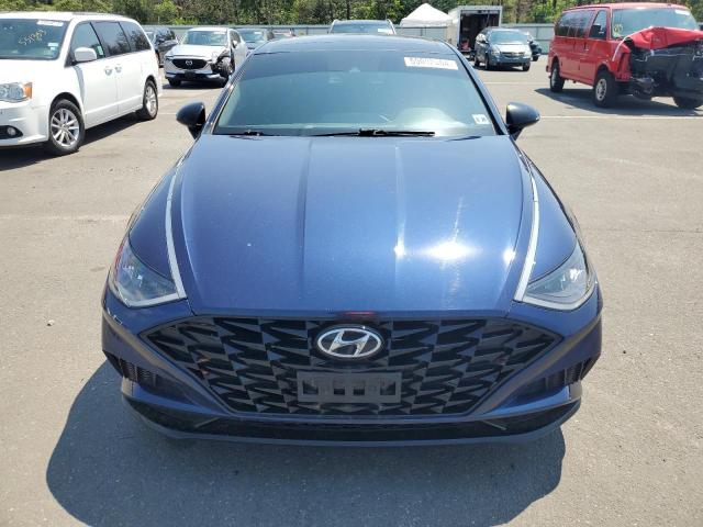 5NPEJ4J21MH132896 - 2021 HYUNDAI SONATA SEL PLUS BLUE photo 5