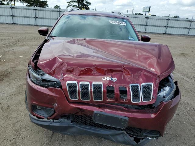 1C4PJLLB5LD581325 - 2020 JEEP CHEROKEE LATITUDE PLUS RED photo 5