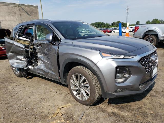 5NMS3CAD6KH059995 - 2019 HYUNDAI SANTA FE SEL GRAY photo 4