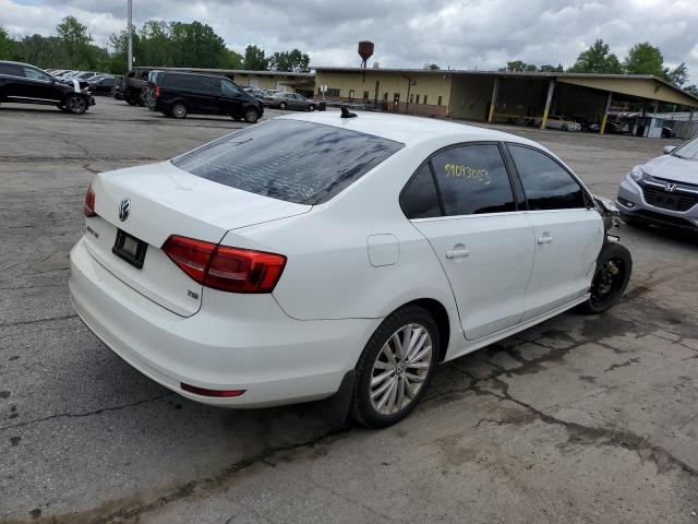 3VWD17AJ0FM348446 - 2015 VOLKSWAGEN JETTA SE WHITE photo 3