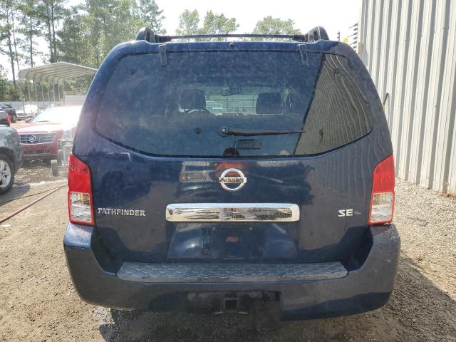 5N1AR18U56C661937 - 2006 NISSAN PATHFINDER LE BLUE photo 6