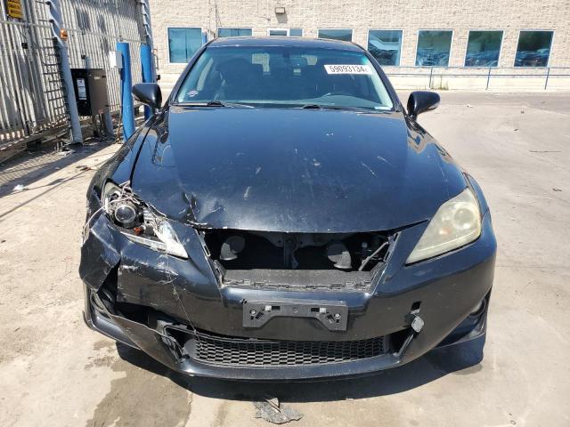 JTHCF5C21B5046477 - 2011 LEXUS IS 250 BLACK photo 5