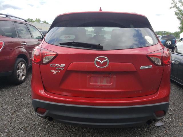 JM3KE4CY4G0632522 - 2016 MAZDA CX-5 TOURING RED photo 6