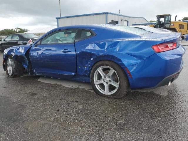 1G1FB1RX6J0146083 - 2018 CHEVROLET CAMARO LT BLUE photo 2